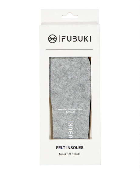 FUBUKI  Niseko 3.0 Kids Felt Insole - White - Alpingaraget