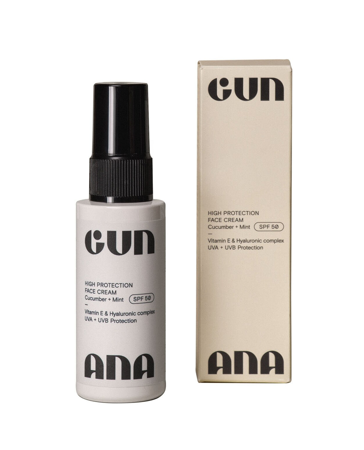 Gun Ana Face Cream SPF 50 - Vit - Alpingaraget