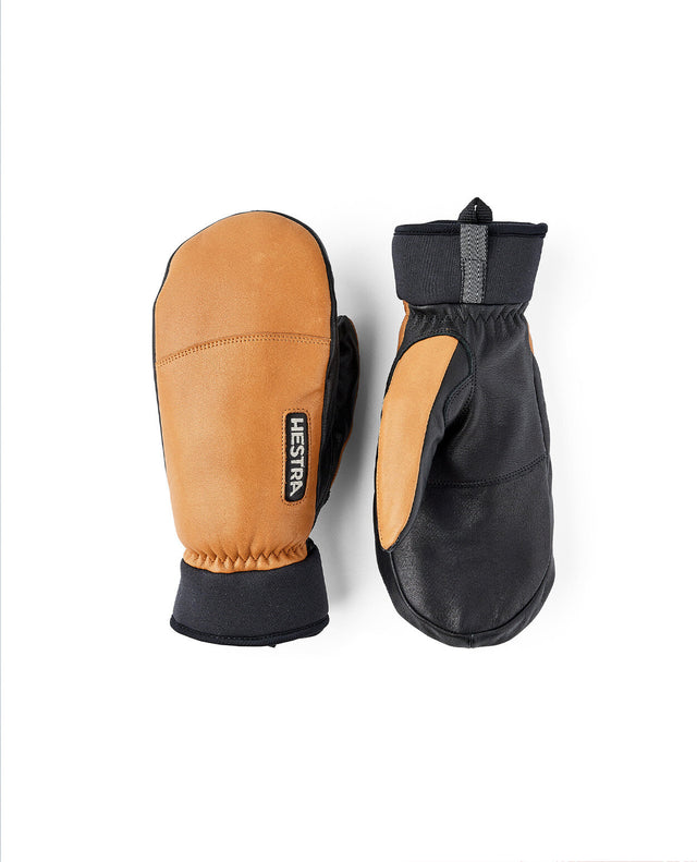Hestra Army Leather Wool Terry Mitt - Cork - Alpingaraget