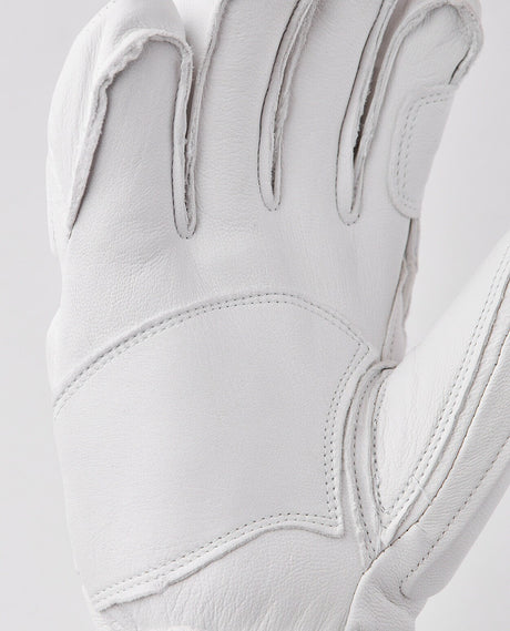 Hestra RSL Comp Vertical Cut d3O Impact 5 Finger - White Yellow - Alpingaraget