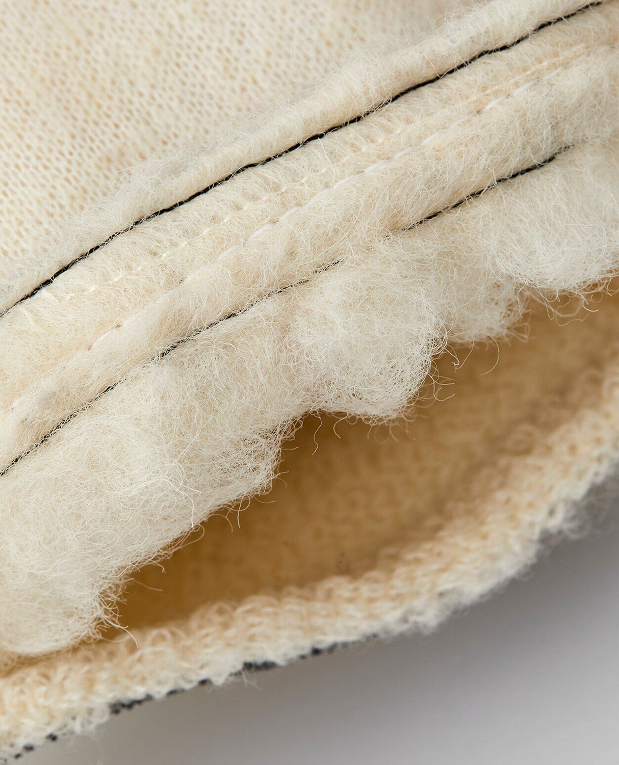 HESTRA Heli Ski Wool Liner Mitt - Offwhite - Handskar - Alpingaraget