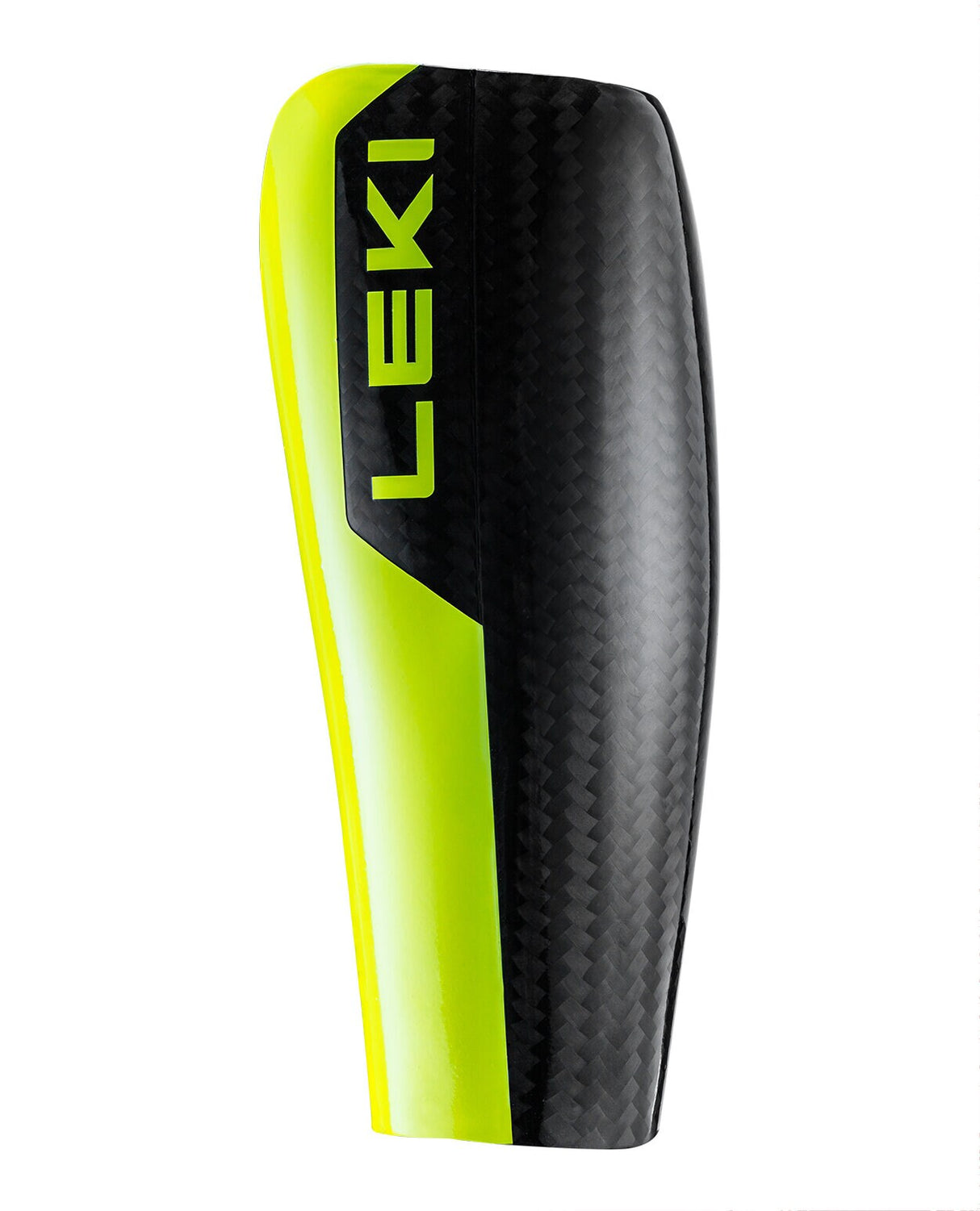 Leki Forearm Protector Carbon Flex 3.0 Small - Carbon Structure / Neon Yellow