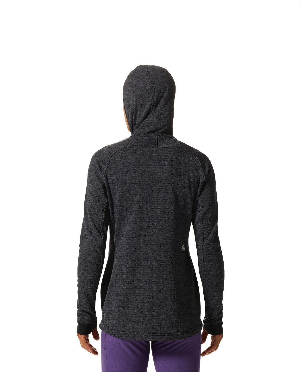 Mountain Hardwear W Polartec® Power Grid Full Zip Hoody - Blue Slate Heat - Alpingaraget