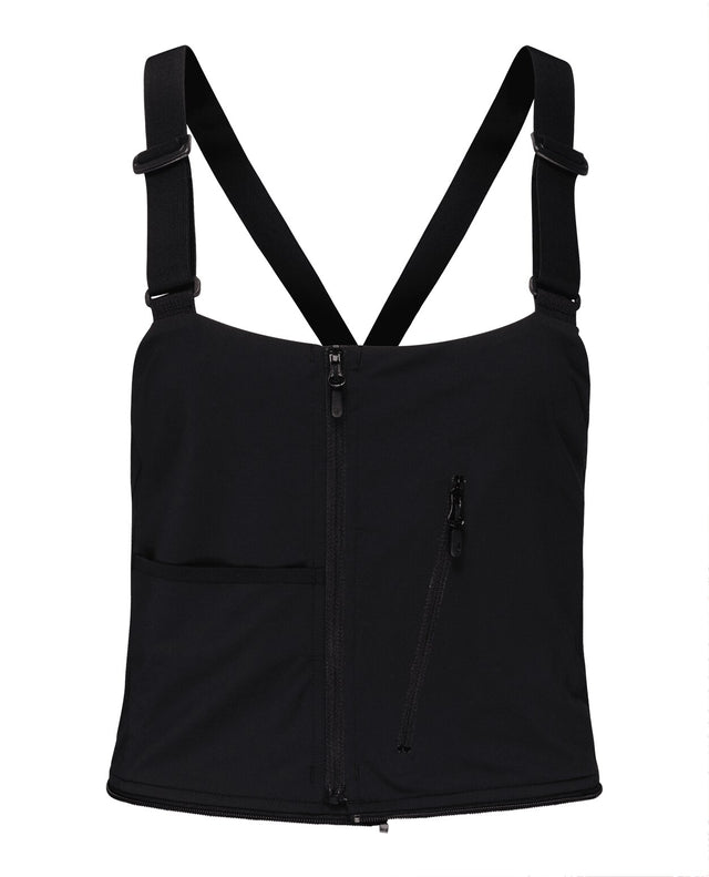 Norröna Women Accessories Flex1 Ski/Snowboard Zip-in Bib - Caviar Black - Alpingaraget