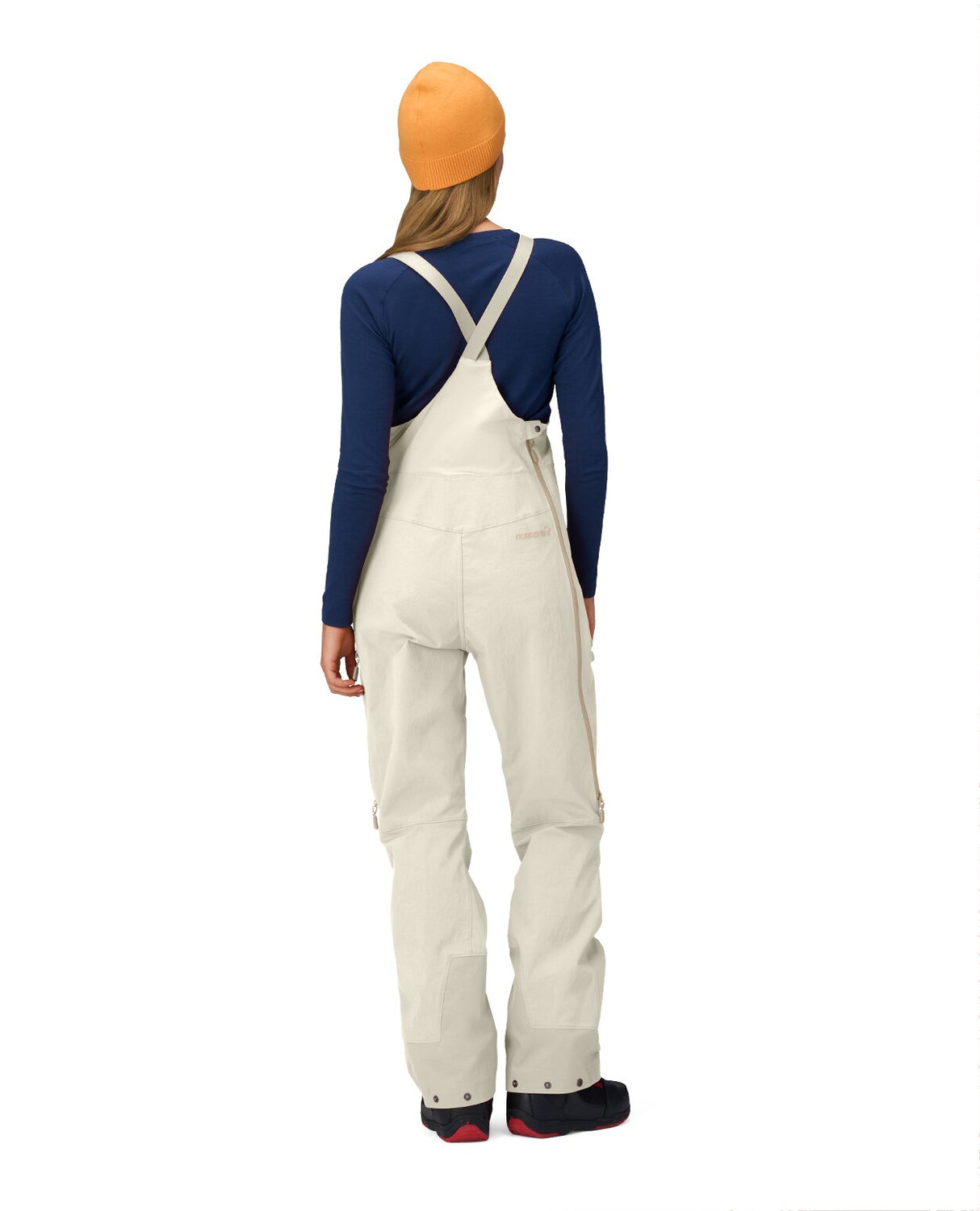 Norröna Women Møre Flex1 Bib – Oatmeal - Alpingaraget