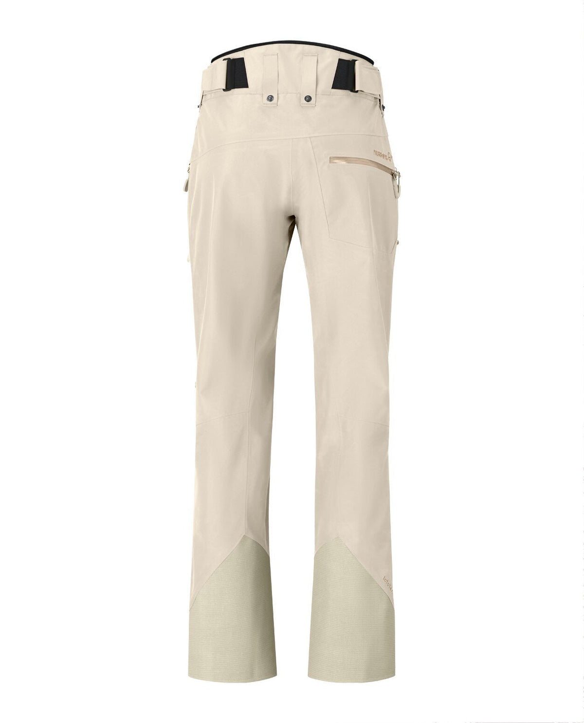 Norröna Women Lofoten Gore - Tex Insulated Pants - Oatmeal - Skidbyxor - Alpingaraget