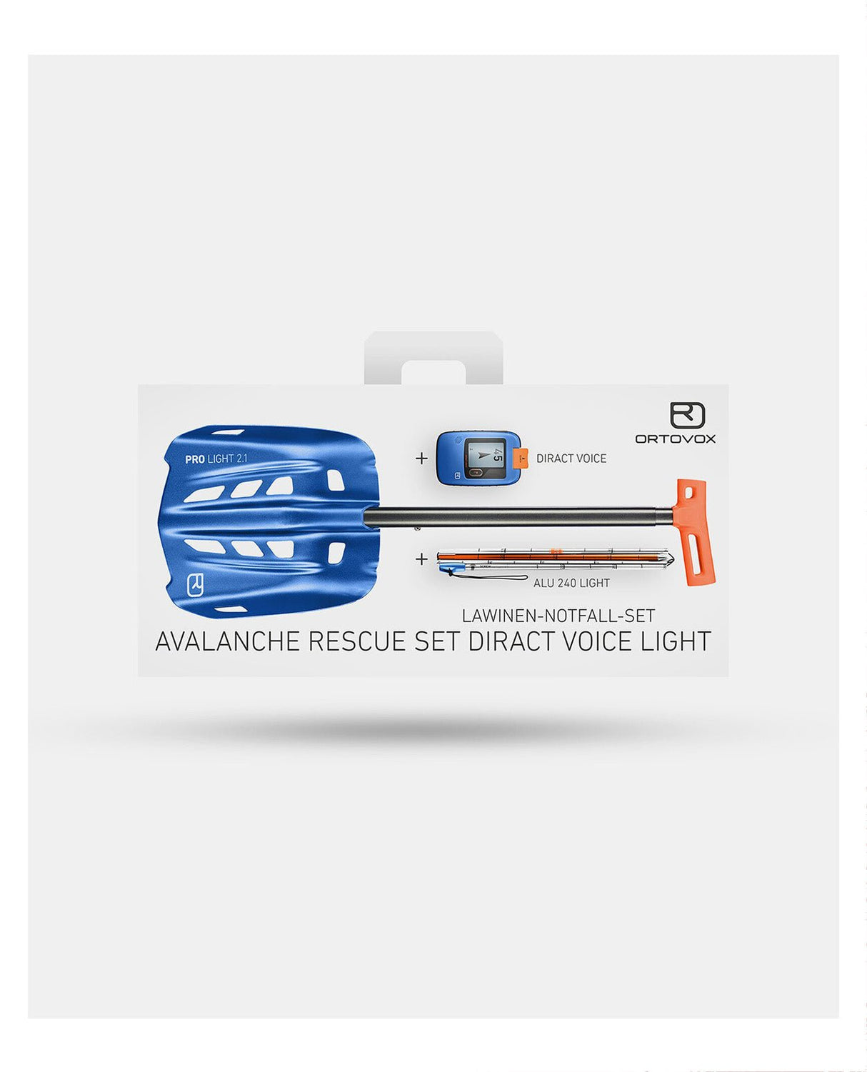 Ortovox Rescue Set Diract Voice Light - Safety Blue - Sändare - Alpingaraget
