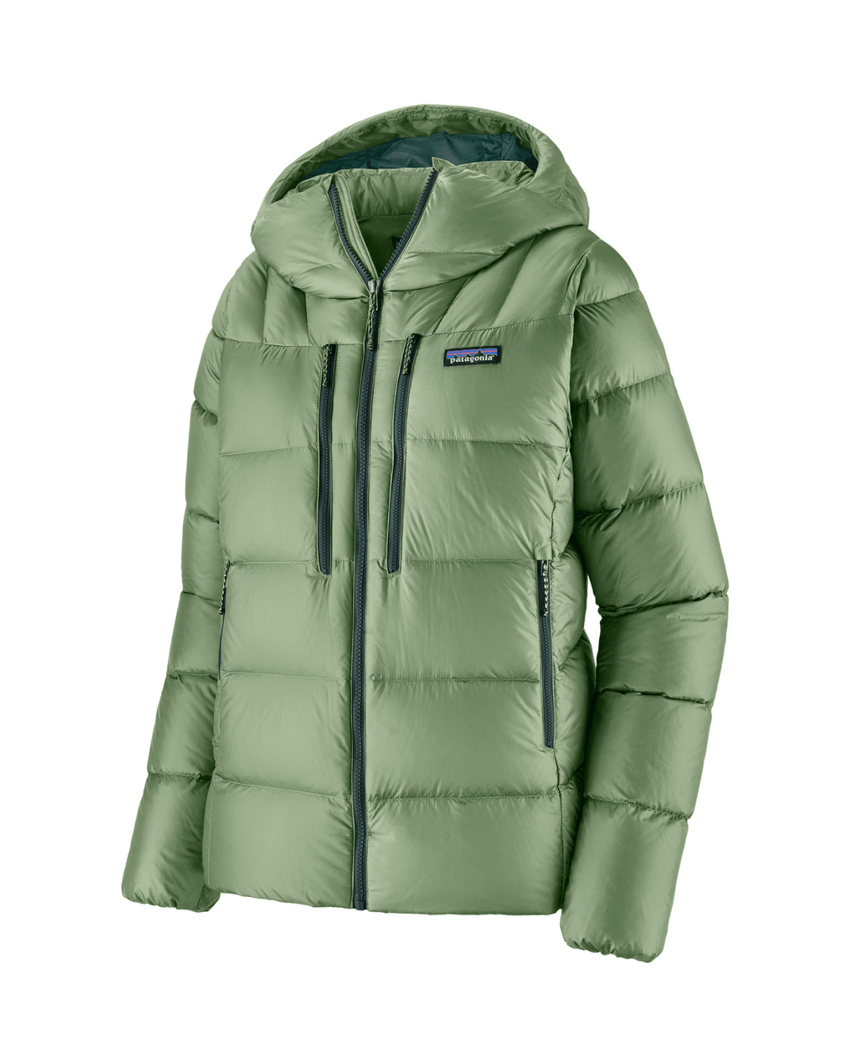 Patagonia Women Fitz Roy Down Hoody - Ellwood Green - Mellanlager - Alpingaraget