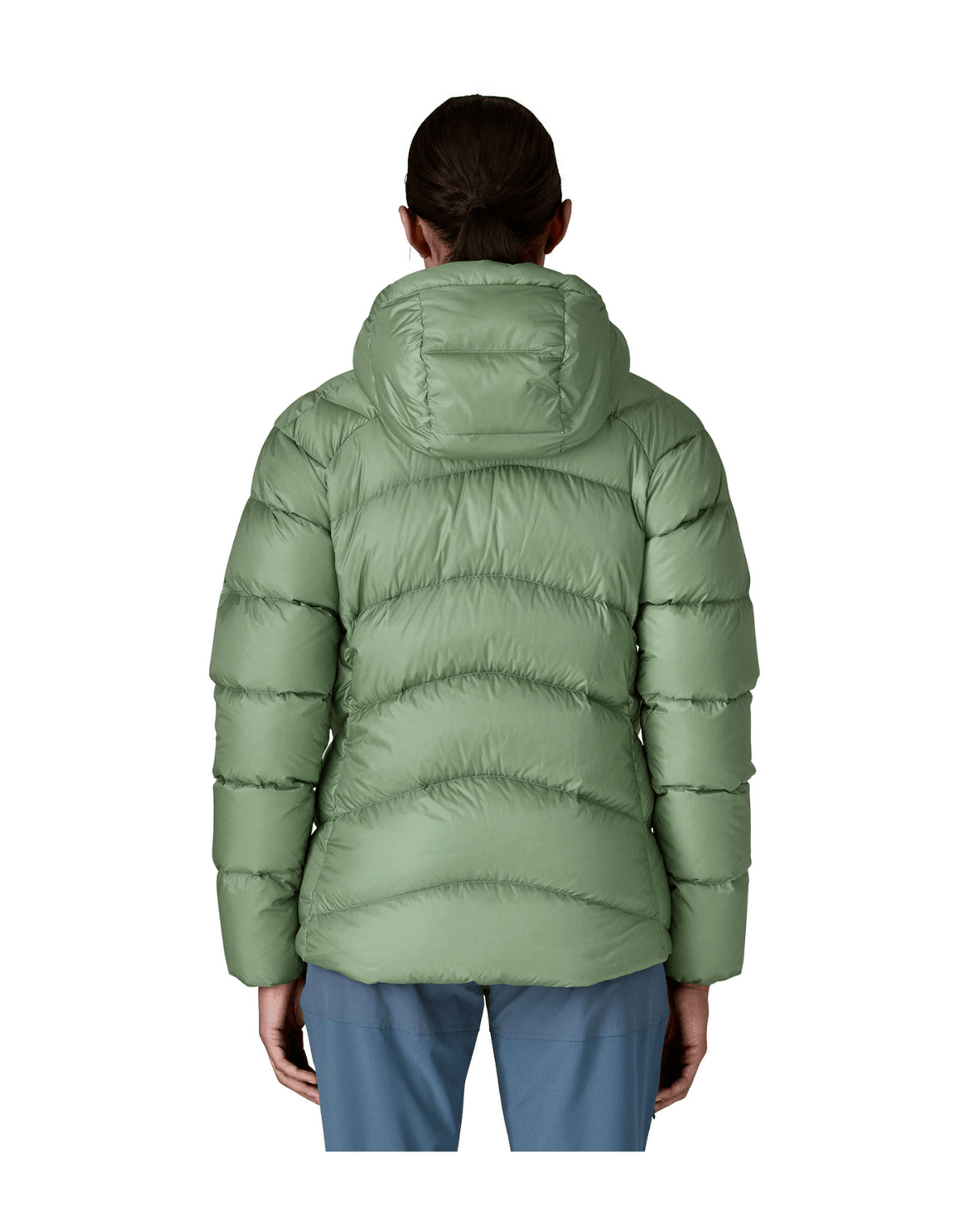 Patagonia Women Fitz Roy Down Hoody - Ellwood Green - Mellanlager - Alpingaraget