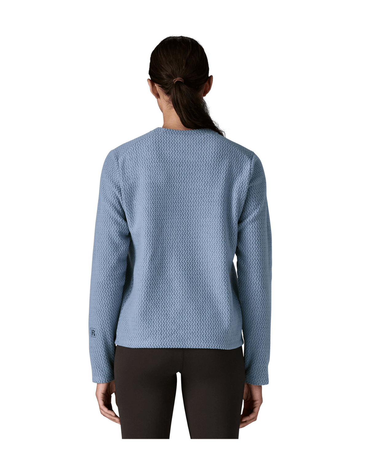 Patagonia Women R1 Air Crew - Barnacle Blue - Mellanlager - Alpingaraget