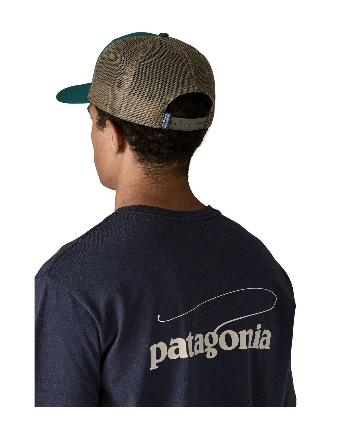 Patagonia P-6 Logo Trucker Hat - Cascade Green Alpingaraget