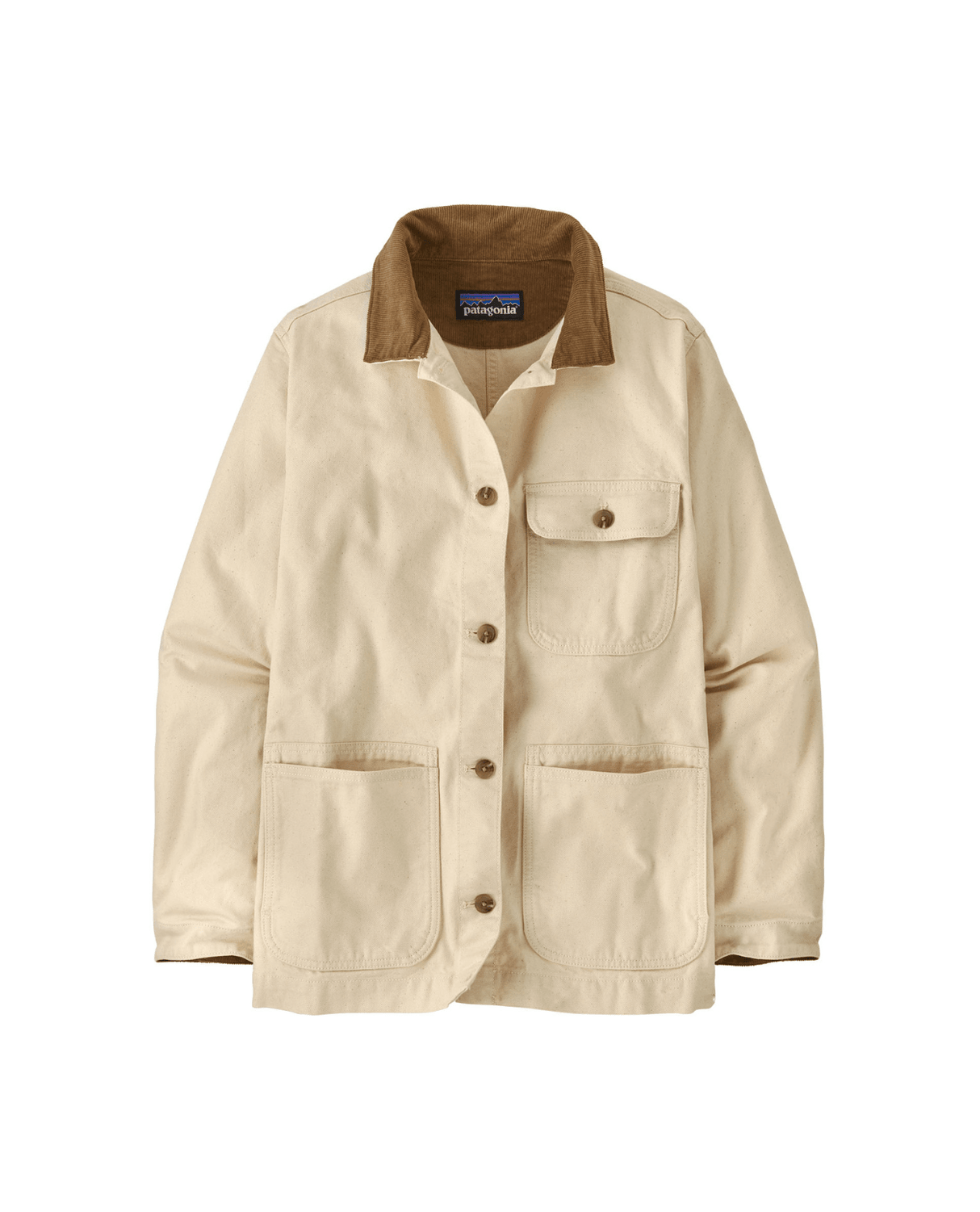 Patagonia Women Point Reyes Canvas Coat - Undyed Natural - Ă–verdelar - Alpingaraget