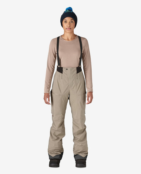 Patagonia Women Untracked Bibs Pants - Seabird Grey - Alpingaraget