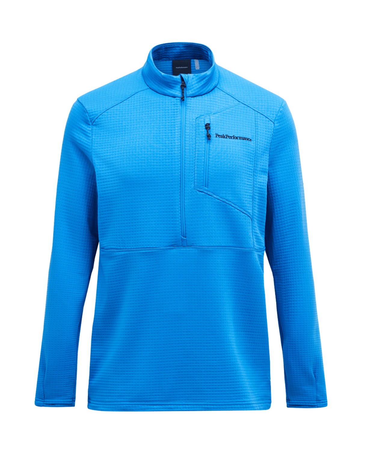 Peak Performance Men Trail Polartec Half Zip - Azure Ascent - Mellanlager - Alpingaraget