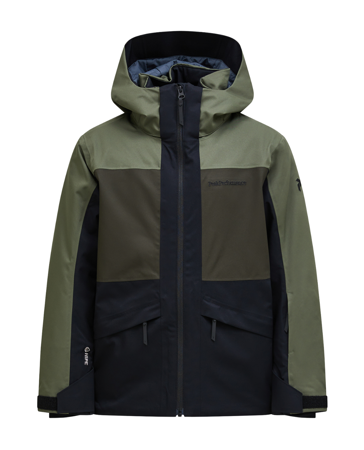 Peak Performance Junior Gravity Insulated Jacket - Pine Needle / Olive Extreme Alpingaraget