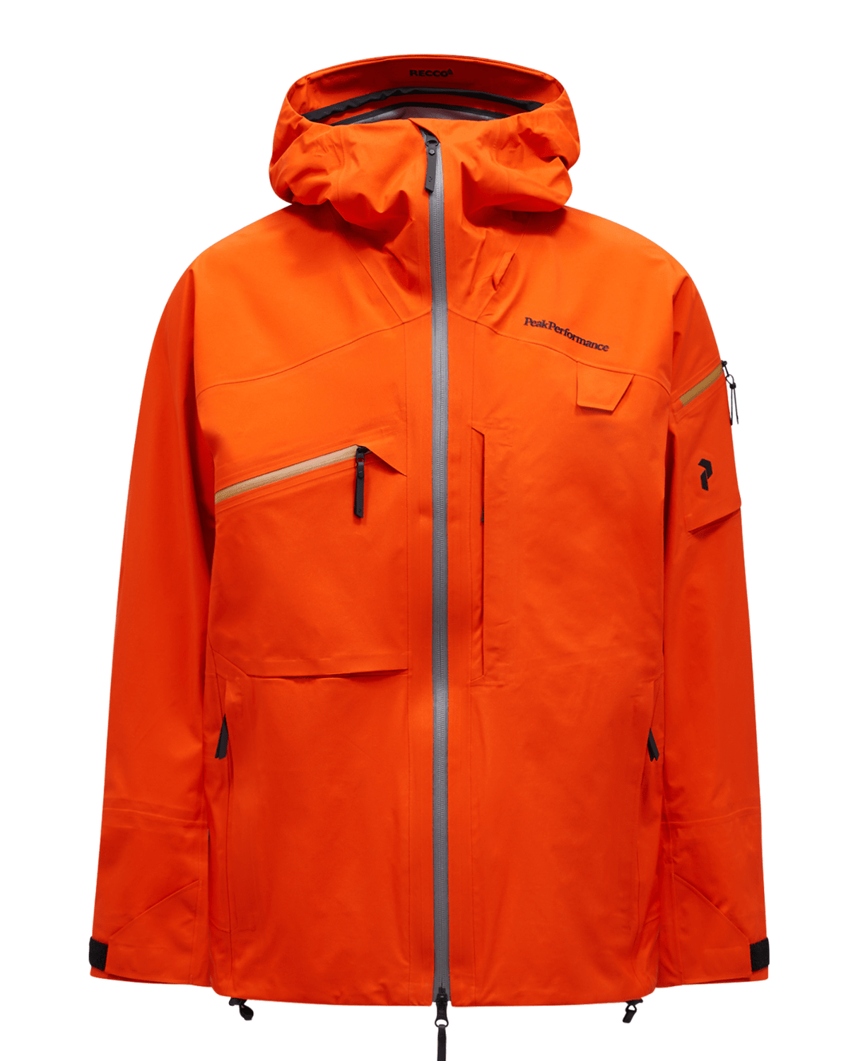 Peak Performance Men Alpine Gore - Tex 3L Jacket - Solar Burst - Skidjackor - Alpingaraget