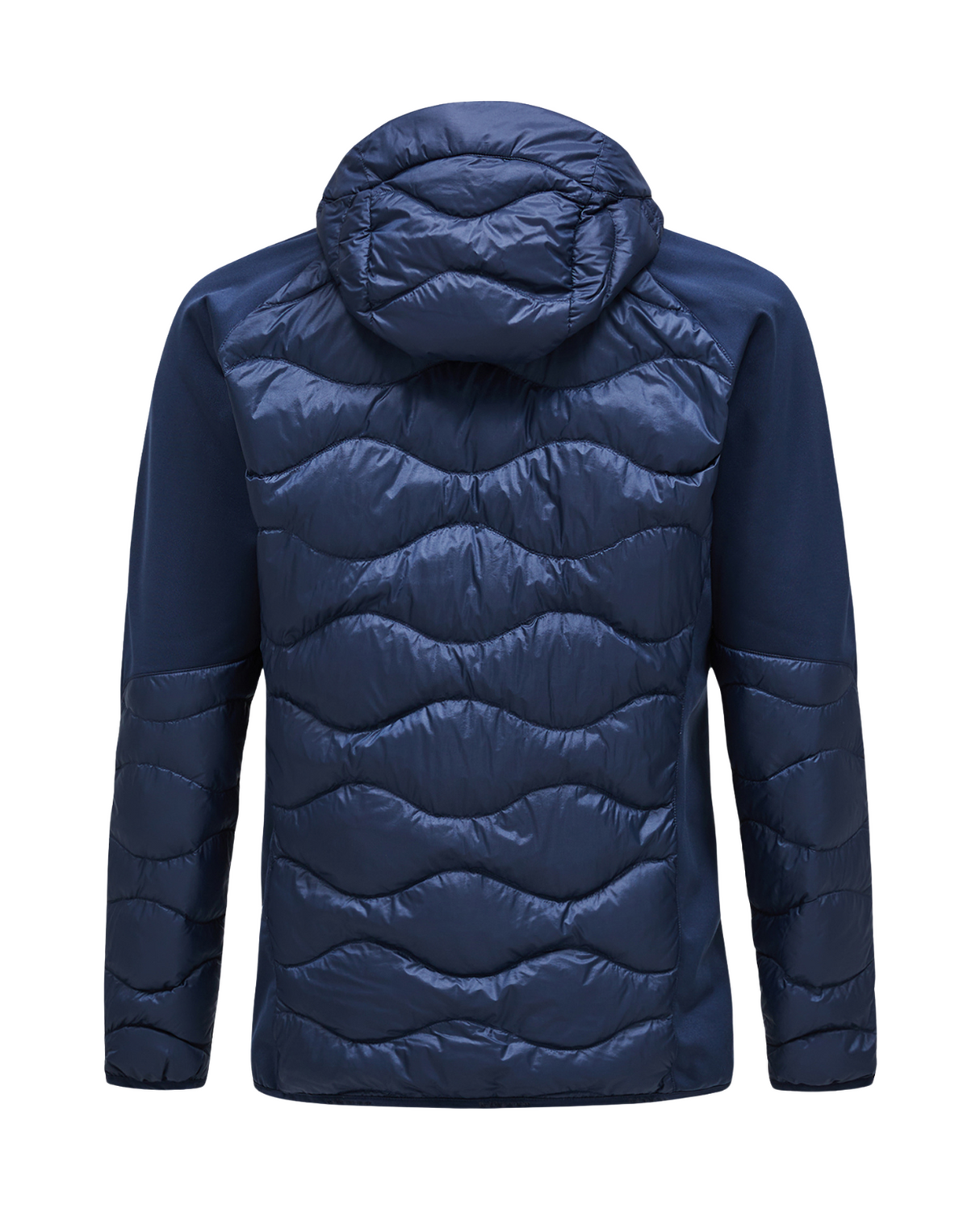 Peak Performance Men Helium Down Hybrid Hood - Blue Shadow Alpingaraget
