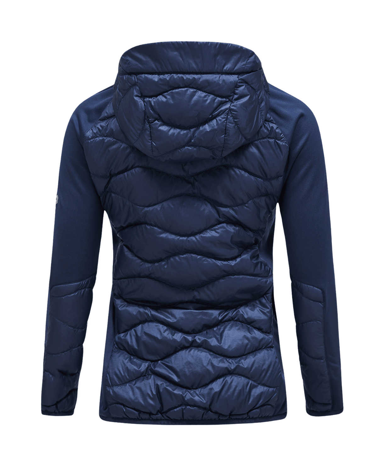 Peak Performance Women Helium Down Hybrid Hood - Blue Shadow - Skidjackor - Alpingaraget