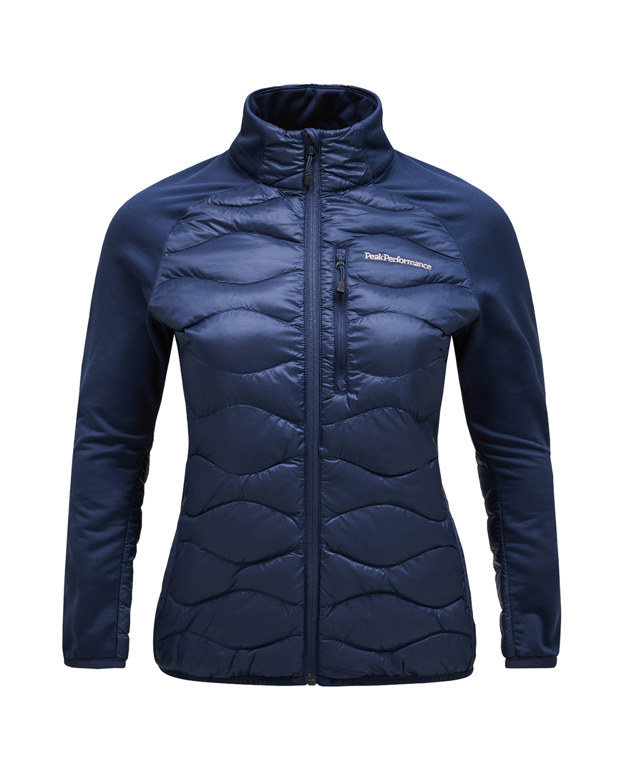 Peak Performance Women Helium Down Hybrid Jacket - Blue Shadow  Alpingaraget