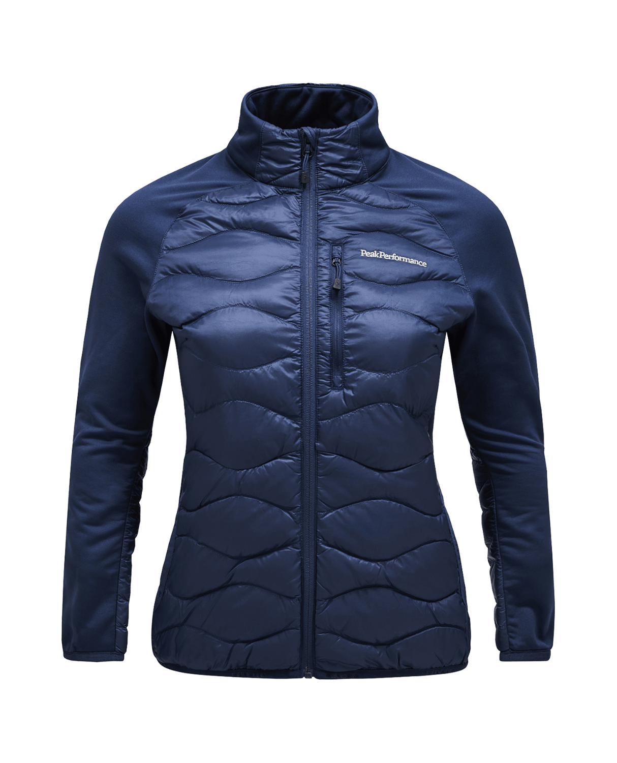 Peak Performance Women Helium Down Hybrid Jacket - Blue Shadow - Skidjackor - Alpingaraget
