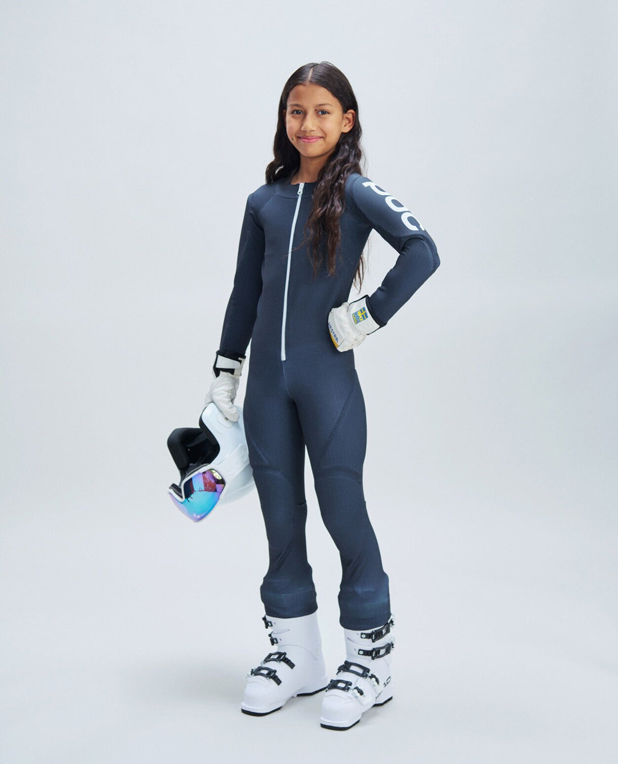 POC Skin GS Junior - Apatite Navy - Alpingaraget