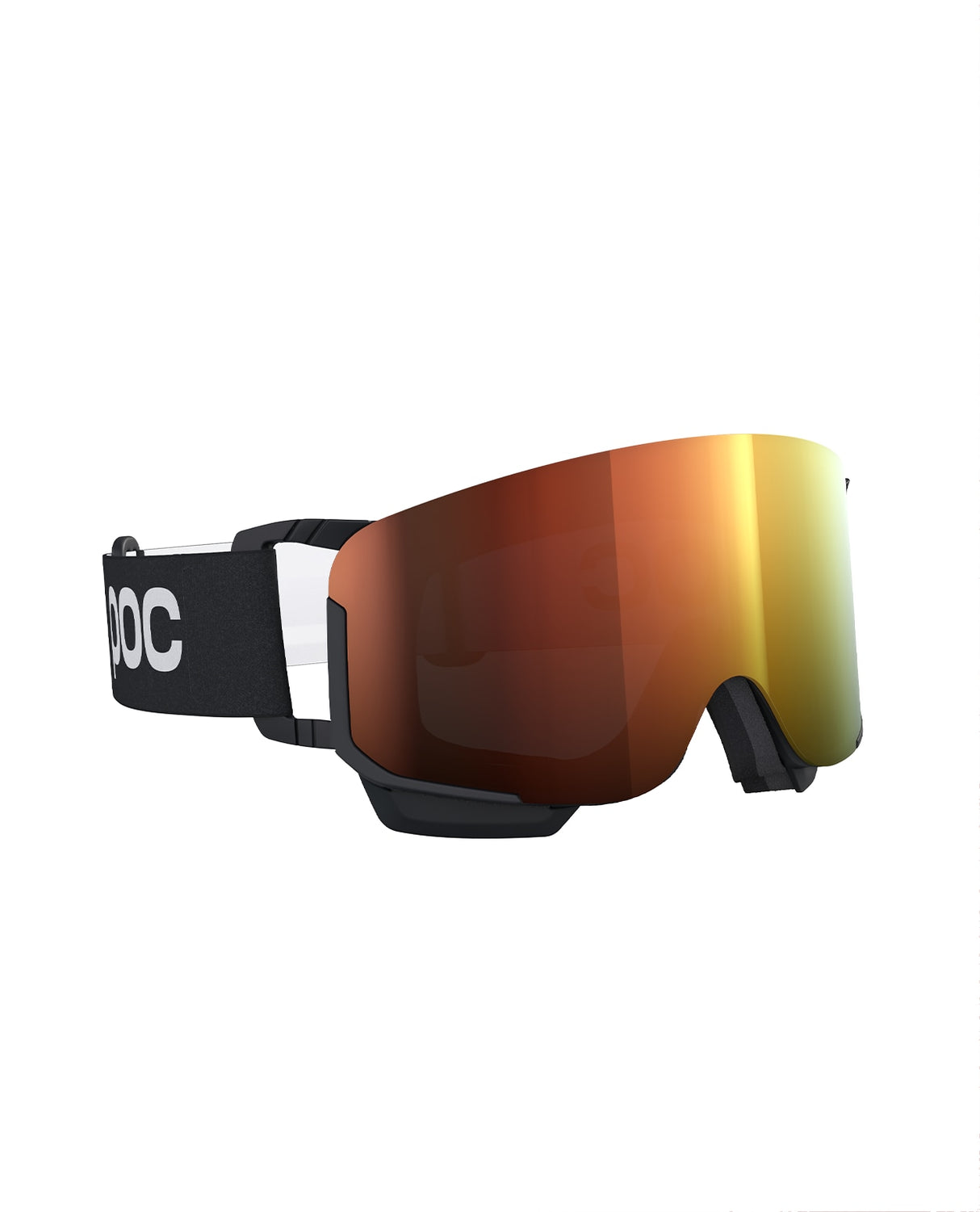 POC Nexal Mid - Uranium Black/Partly Sunny Orange - Alpingaraget