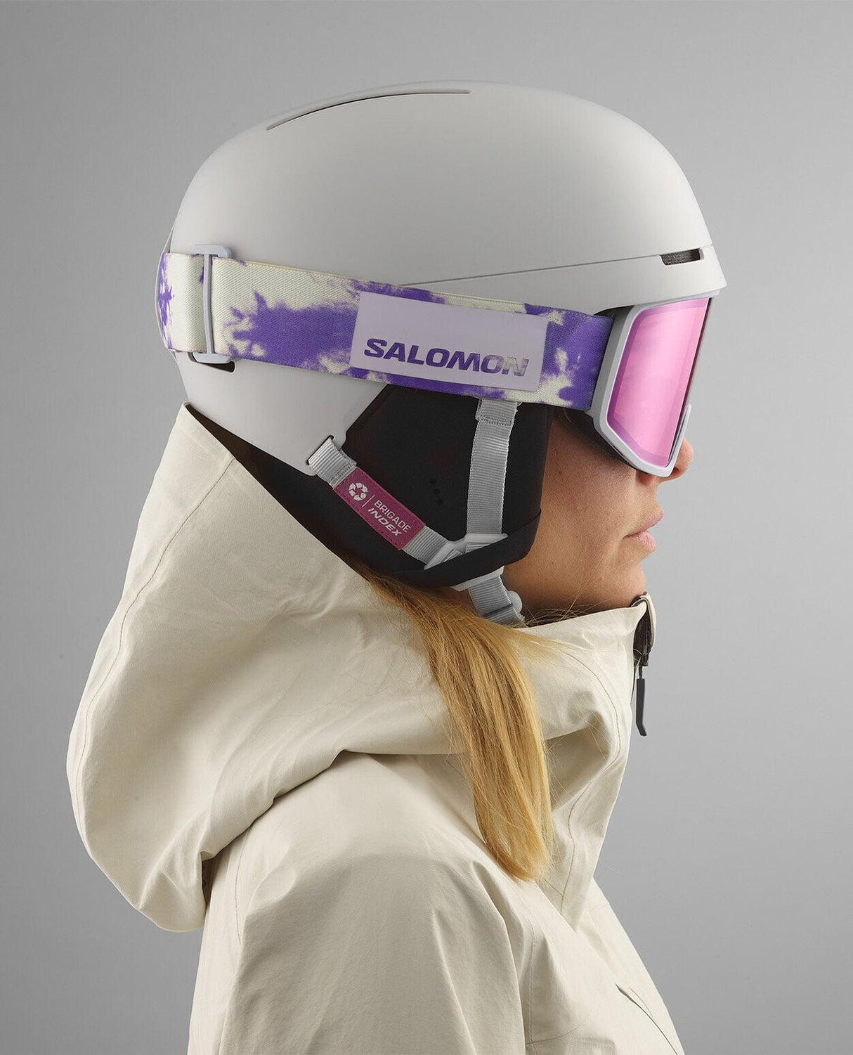 Salomon Brigade Index - Grey Violet - Hjälmar - Alpingaraget