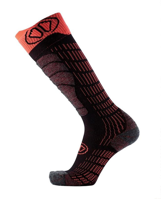 Sidas Ski Comfort Socks - Svart Orange - Alpingaraget