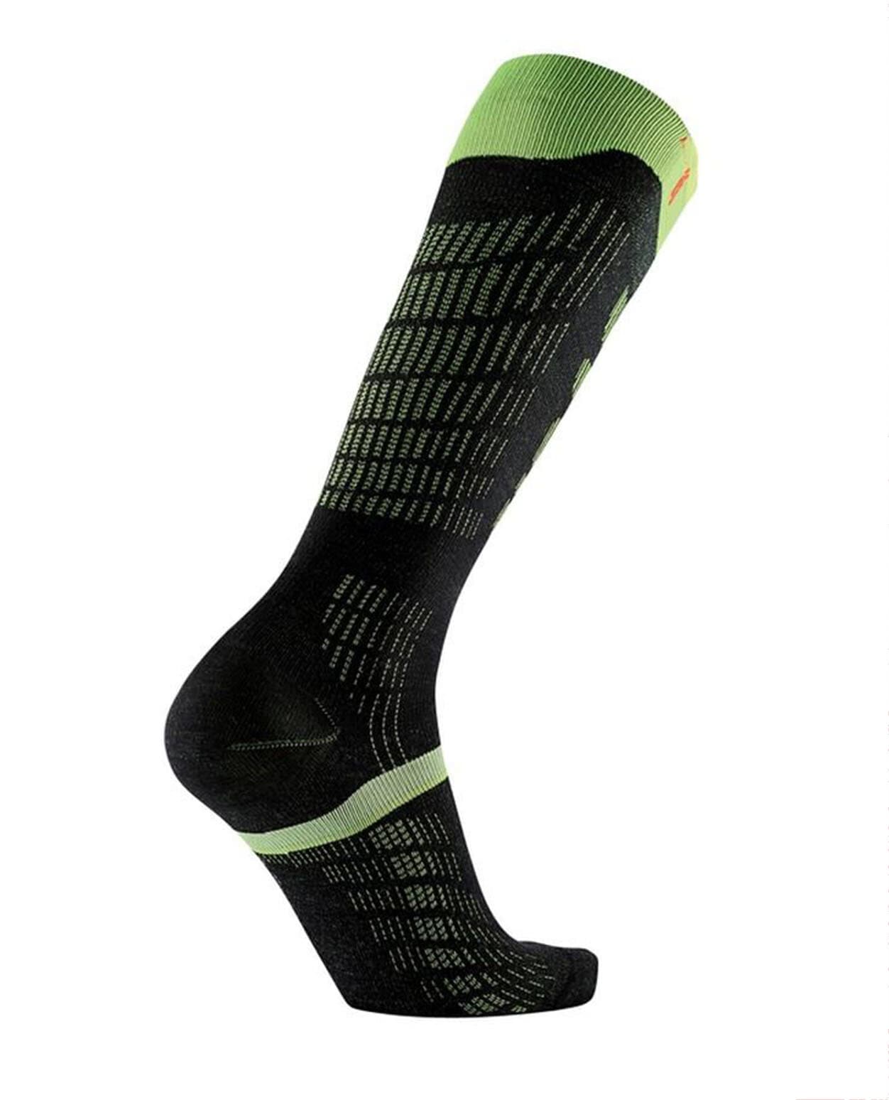Sidas Ski Ultrafit Socks - Svart Gul - Alpingaraget