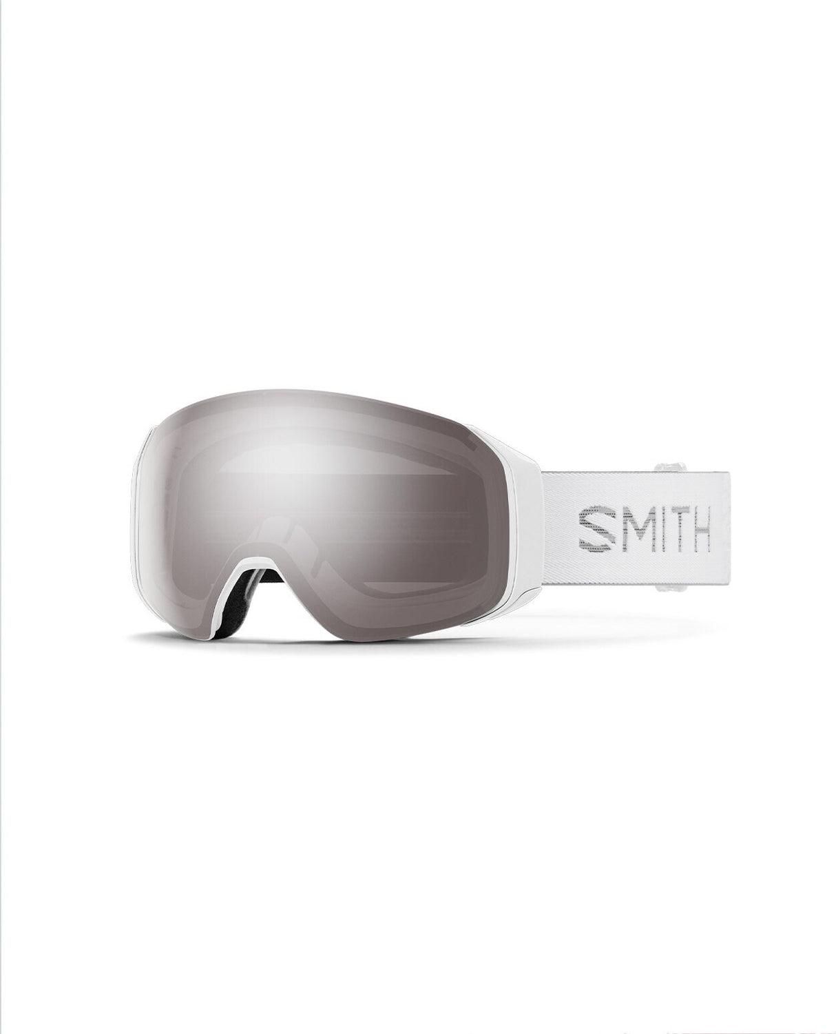 Smith 4D Mag S - White Chunky Knit/Chromapop Sun Platinum Mirror + Extra Lins Alpingaraget