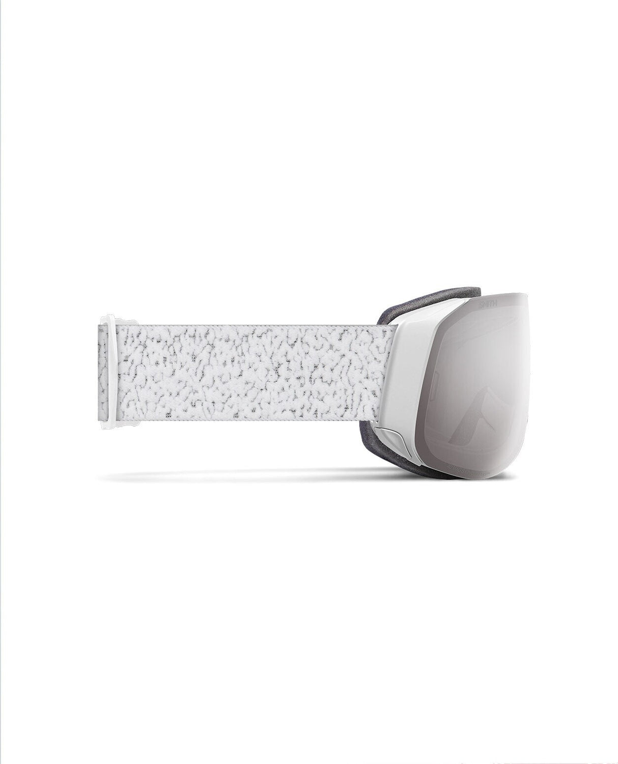 Smith 4D Mag S - White Chunky Knit | Chromapop Sun Platinum Mirror + Extra Lins - Goggles - Alpingaraget