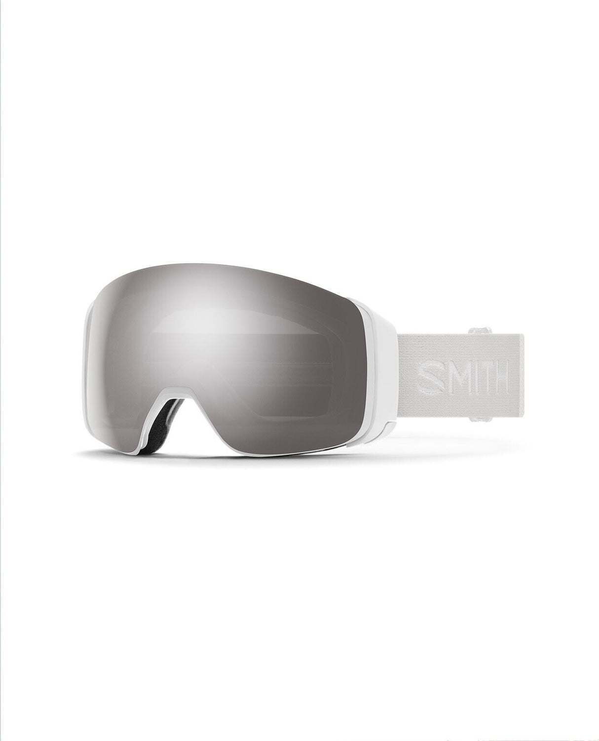 Smith 4D Mag - White Vapor/ChromaPop Sun Platinum Mirror + Extra Lins