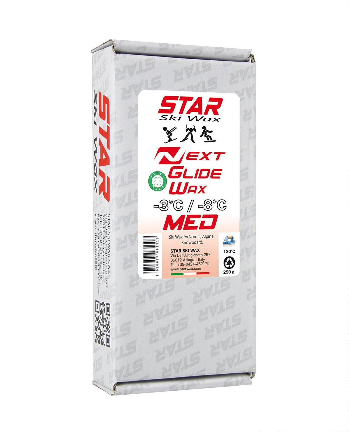 Star NEXT Glide Wax Med 250 g - 3/ - 8 C - Valla - Alpingaraget
