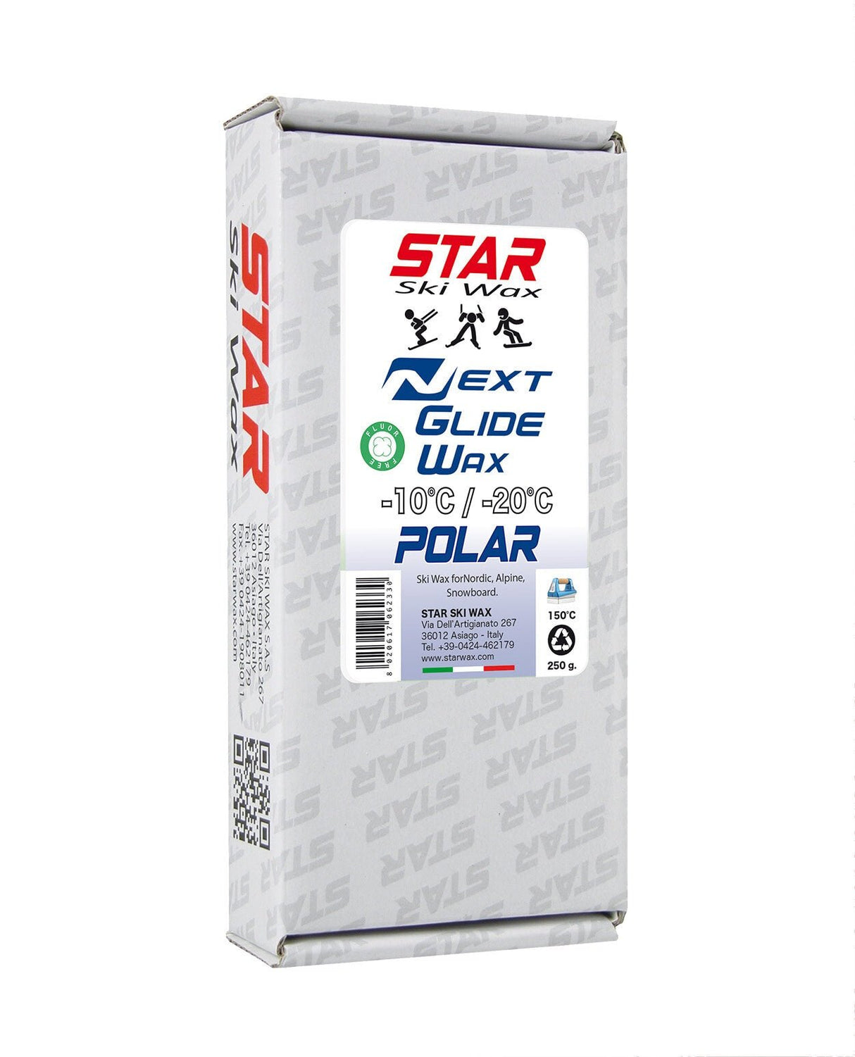 Star NEXT Glide Wax Polar 250 g - 10/ - 20 C - Valla - Alpingaraget