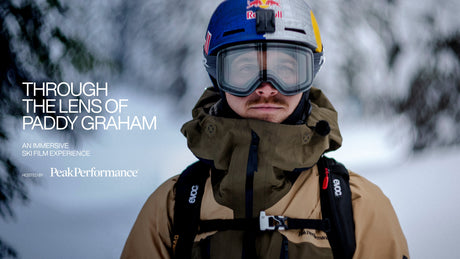 Världens första VR skidfilmsvisning på Alpingaraget