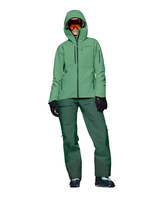 Norröna Women lofoten Gore-Tex Insulated Jacket - Dark Ivy - Alpingaraget