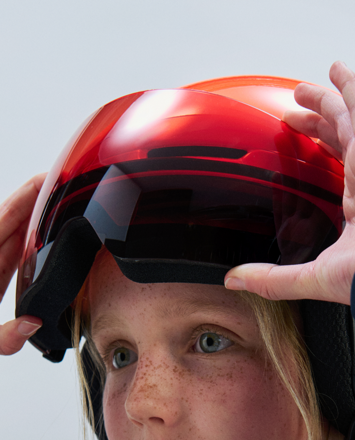 POC POCito Obex Visor - Fluorescent Orange - Alpingaraget