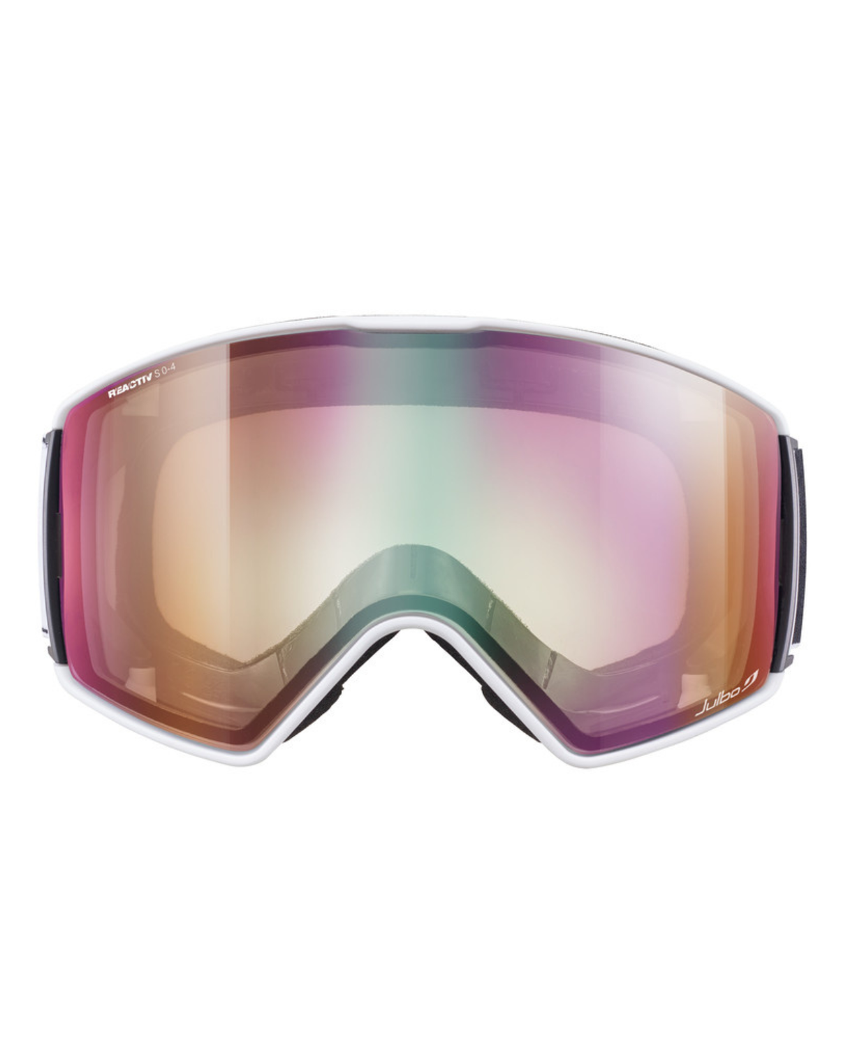 Julbo Launcher Reactiv 0-4 High Contrast - Vit / Svart - Alpingaraget