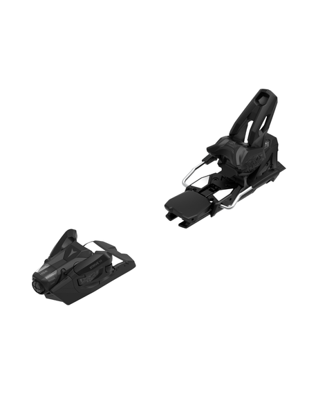 Svarta Atomic Strive 14 GW alpinbindningar med robust och modern design för hög prestanda i skidbacken.