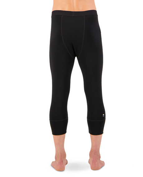Mons Royale Men Cascade Merino Flex 3/4 Legging - Black - Alpingaraget