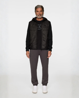 J.Lindeberg Men Gregory Hybrid Hood - Black