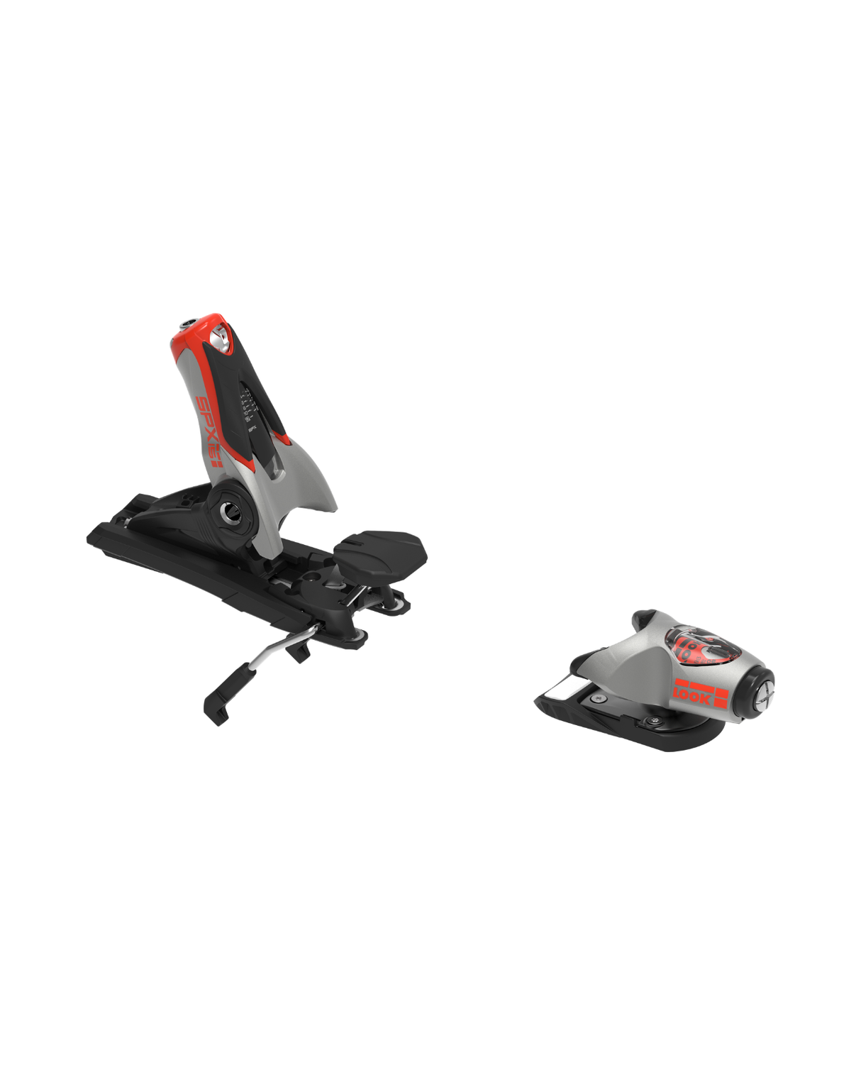 Look SPX 15 Rockerace Silver Red - Alpinbindningar - Alpingaraget