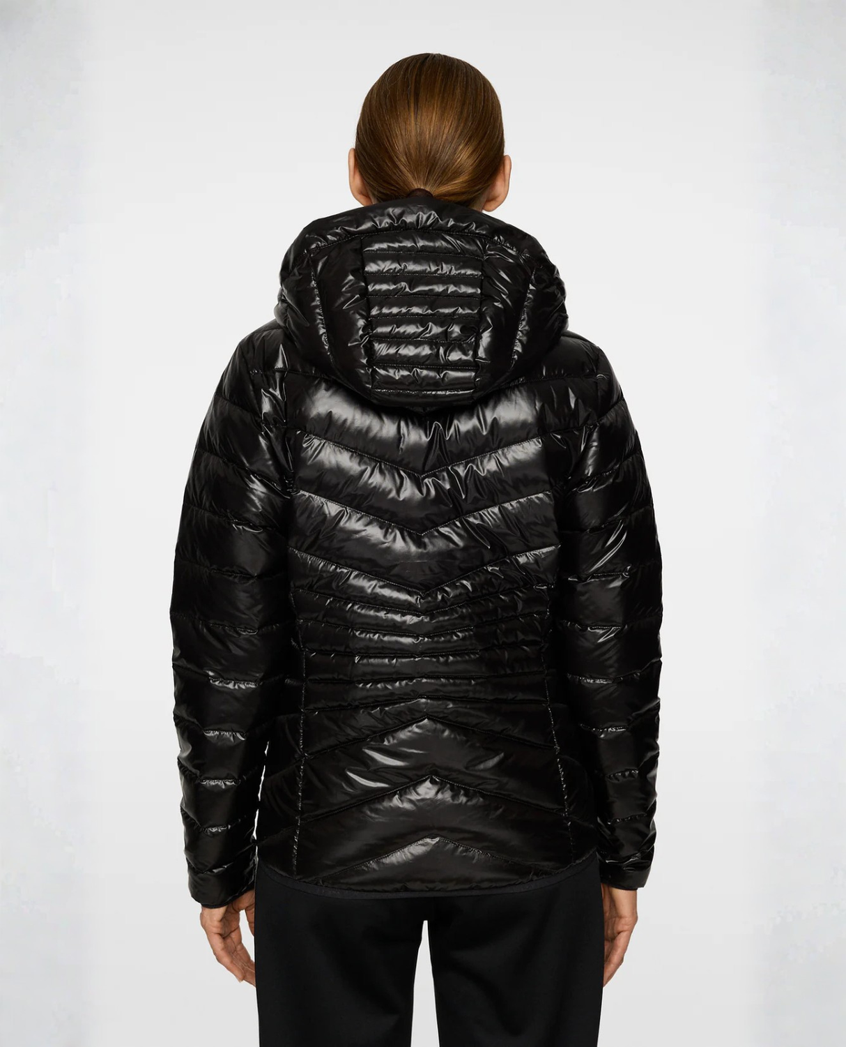 J.Lindeberg Women Lara Light Down Hood - Black