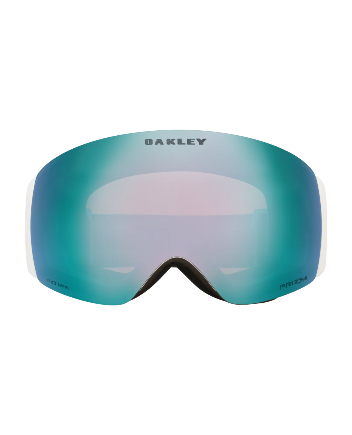 Oakley Flight Deck Pro M - Matte White/ Prizm Sapphire & Prizm Iced - Alpingaraget