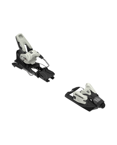 Salomon Strive 14 GW alpinbindning i färgerna seafoam green, svart och flame orange.