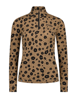 Mons Royale Cascade 1/4 Zip underställ dam - Aoraki Lily Toffee - Alpingaraget