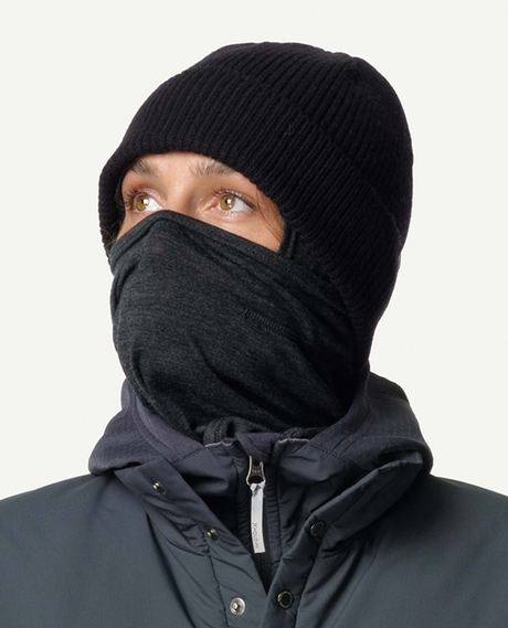 HOUDINI Activist Balaclava - Bleached Black - Alpingaraget