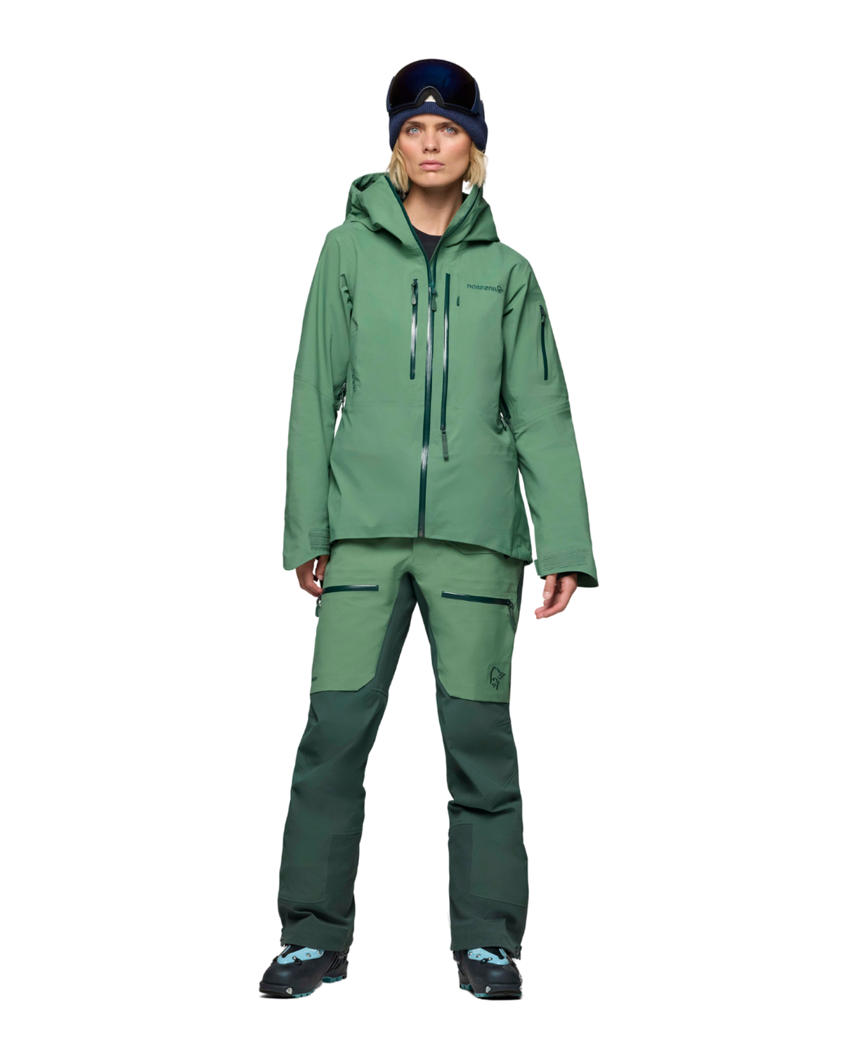 Norröna Women lofoten Gore-Tex Pro Jacket - Dark Ivy