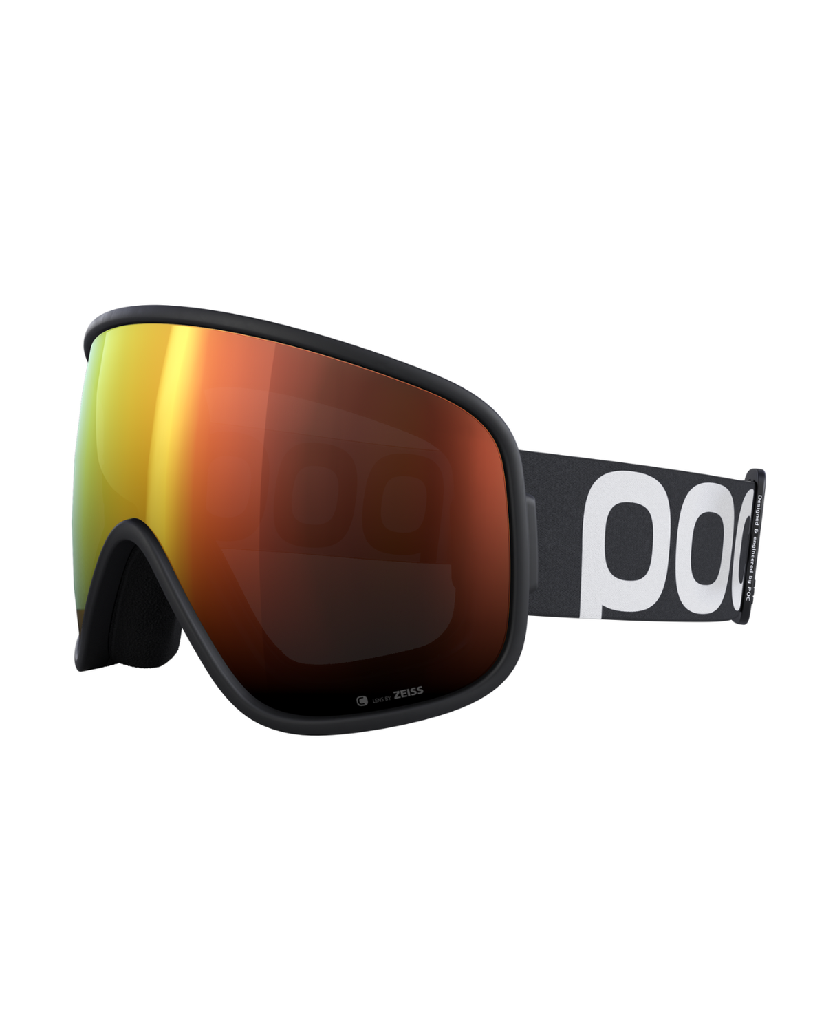 POC Vitrea - Uranium Black/Partly Sunny Orange