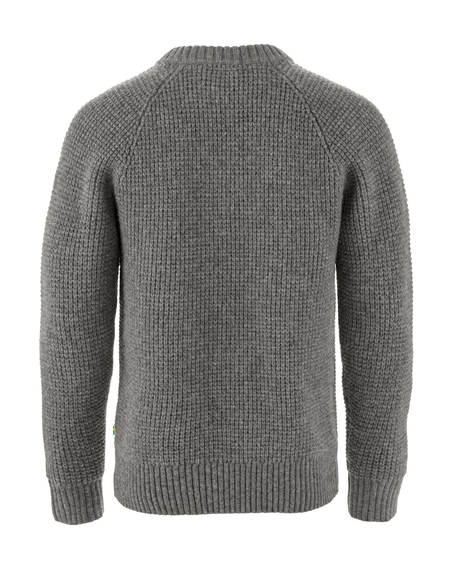 Fjällräven Övik Waffle Knit Men - Grey - Alpingaraget